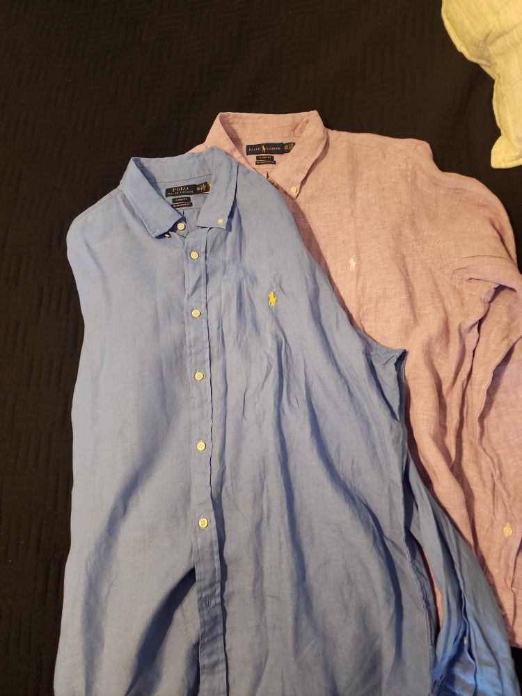 Ralph Lauren Polo Dress Shirts