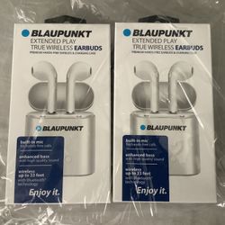 2 Blaupunkt Wireless Earbuds 