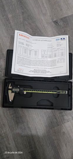 Mitutoyo 8 Inch 4 Way Digital Caliber