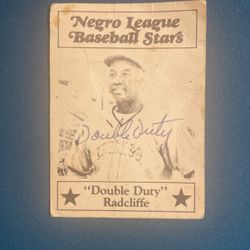 Baseball  Card Double Dutie