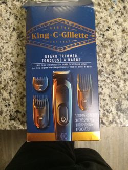 King C. Gillette Beard Trimmer Tondeus A Barbe