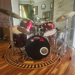 8-piece Sound Percussion Drum Set