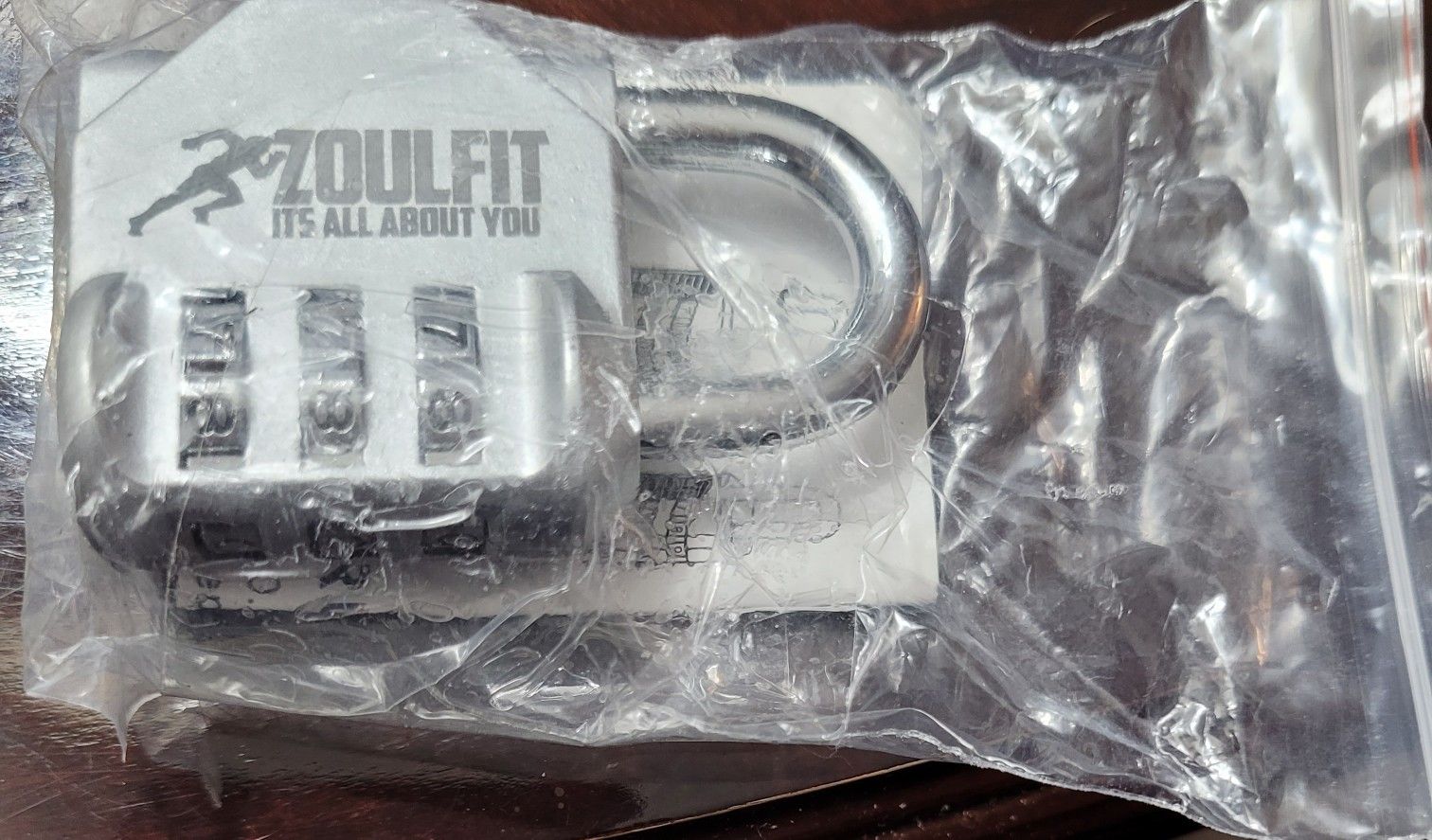 Zoulfit Silver Combination 3-Digit  Lock 
