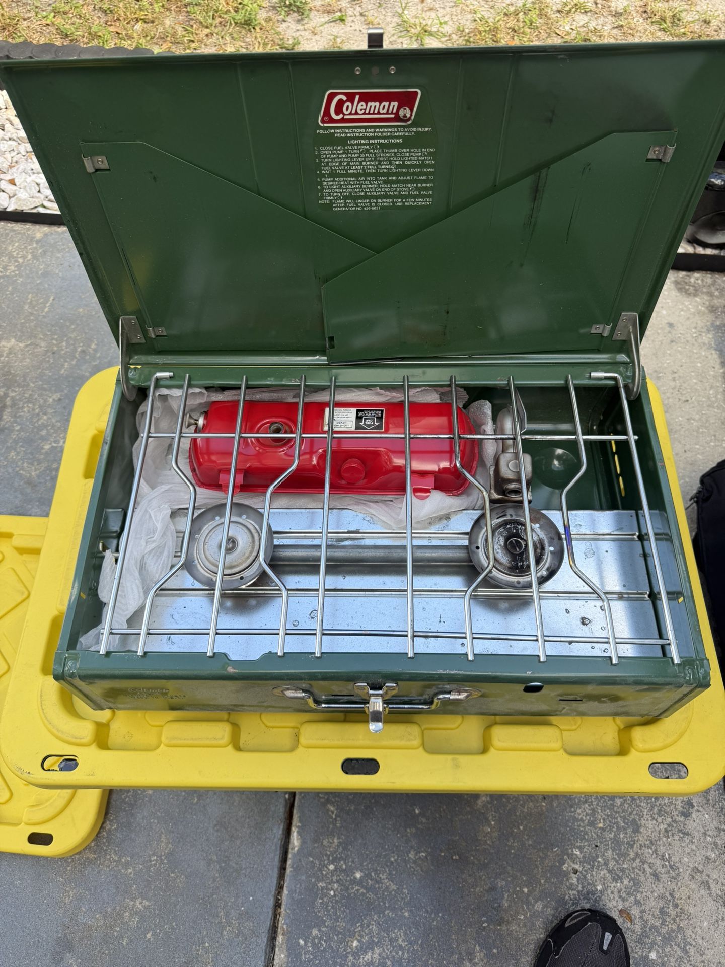 Vintage Coleman 4136 Camping Stove