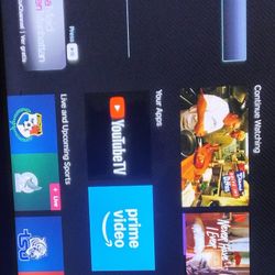 SMART TV SHARP ROKU 55 WORKS GREAT  W/WALL MOUNT FRAME 