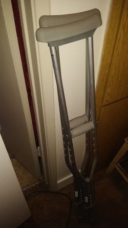 Adult crutches .Four for the price of two.
