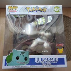 Pokemon Bulbasuar 10" Funko Pop 25th Anniversary 