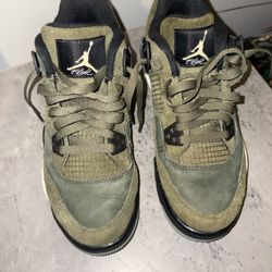 Jordan 4 Olive Green