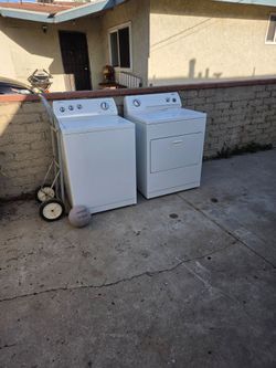 Washer and dryer