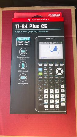 Texas Instruments TI-84 Plus CE Graphing Calculator