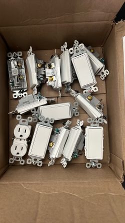 13 Pass and Seymour interior light switches