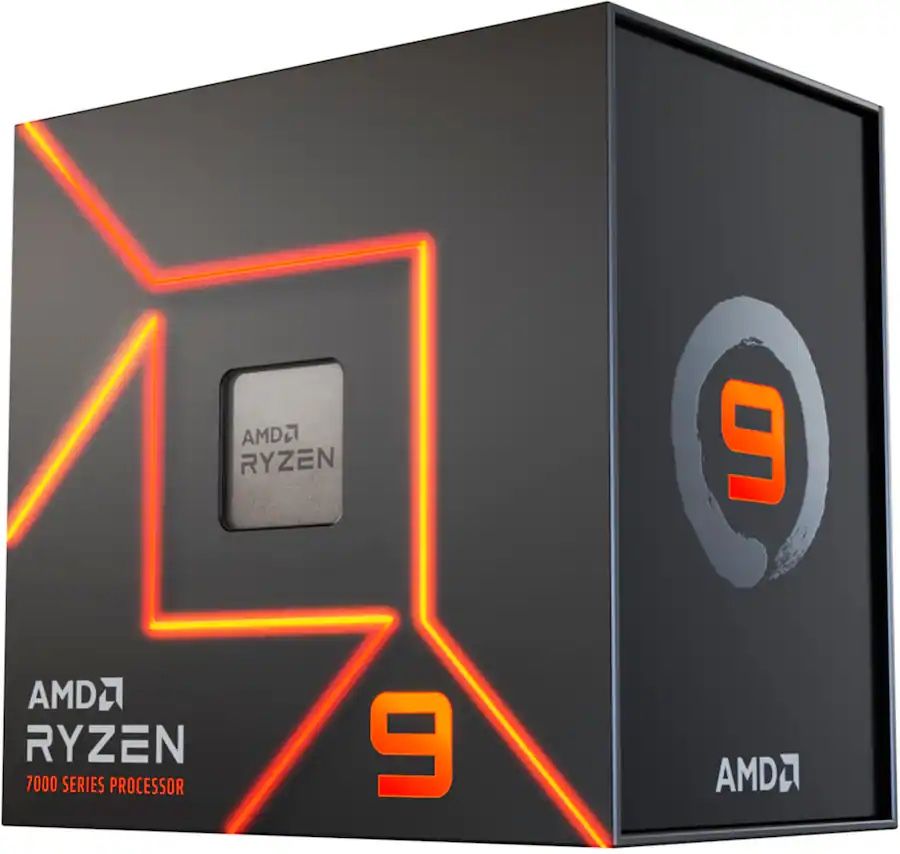 AMD - Ryzen 9 7950X 16-Core - 32-Thread 4.5GHz (5.7 GHz Max Boost) Socket AM5 Unlocked Desktop Processor - Silver