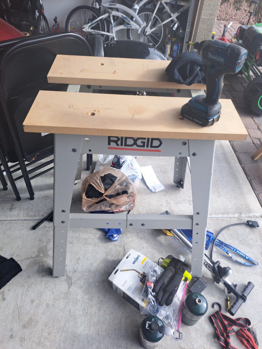 For Sale, RIGID miter Saw Table/stand