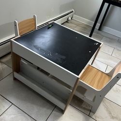 kids table with chairs