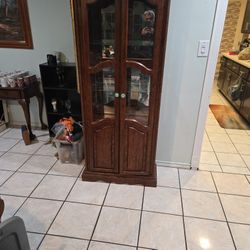 Lighters Curio. Cabinet