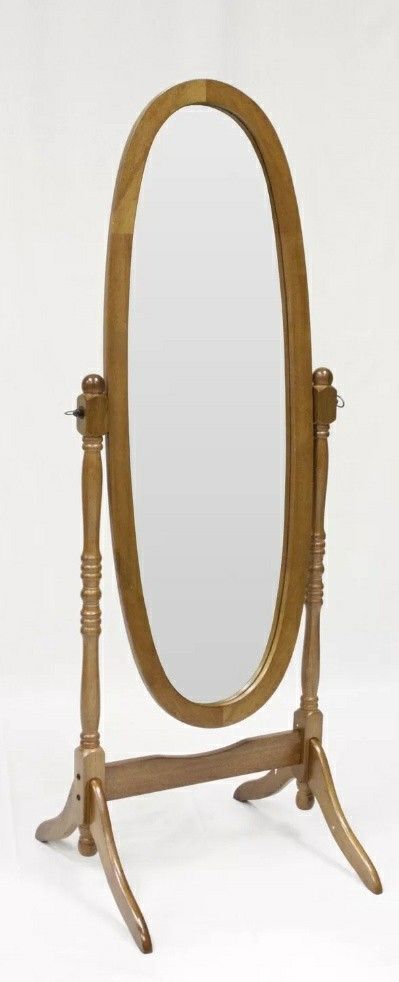 Full Length Oval Cheval Mirror