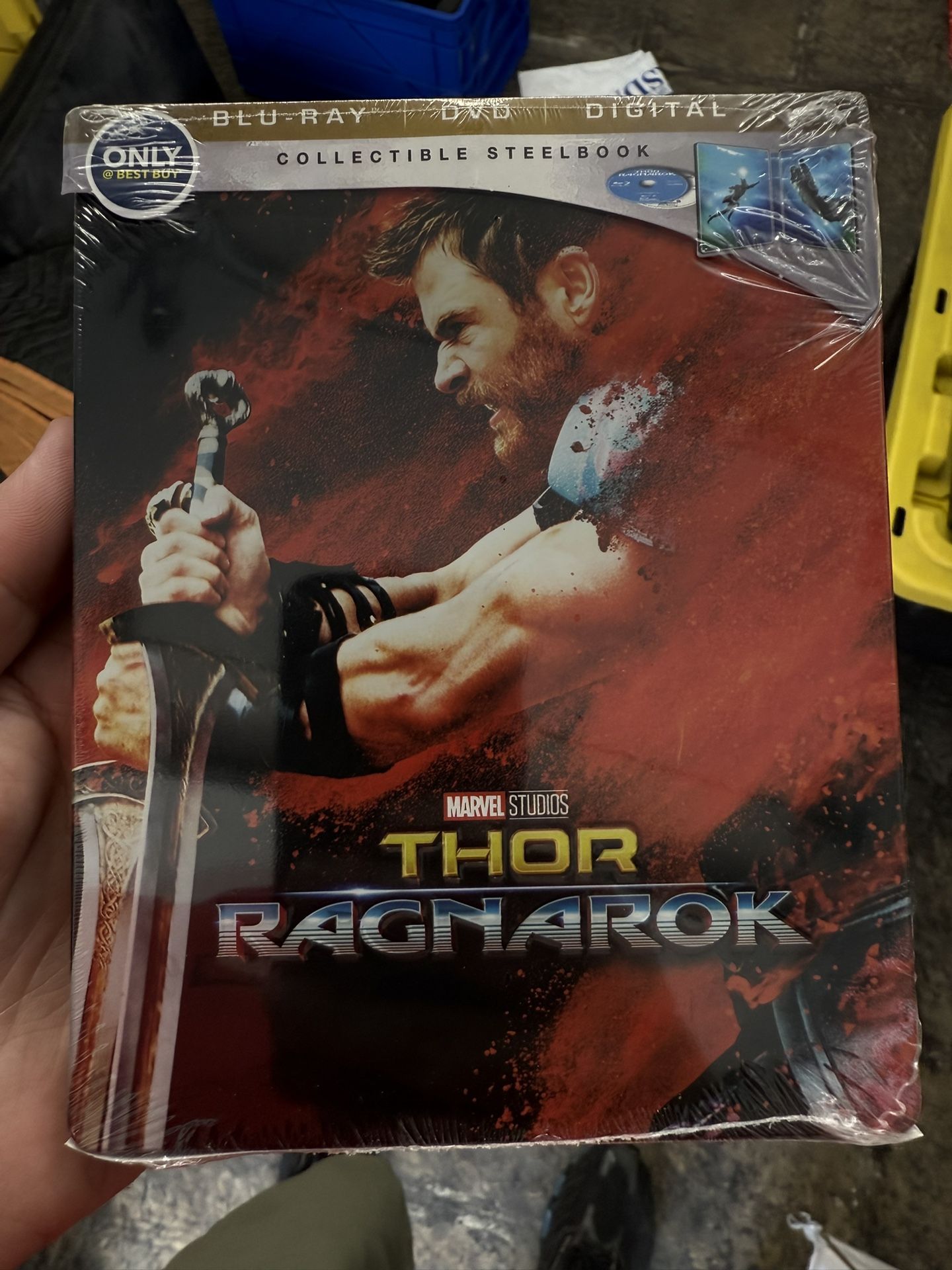 Thor Ragnarok Steelbook Best Buy Exclusive Blu-ray BNIB