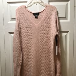 NEW WITH TAGS Sheath Sweater  Dress Long Sleeves