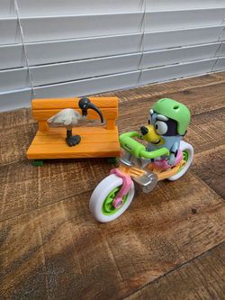 Bluey bike playset