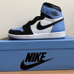 Air Jordan 1 High OG ‘UNC Toe’ Size 7.5 Men