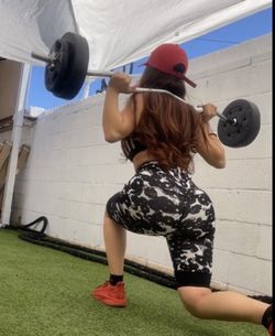 Gym Equipment with Adjustable 40 Pound Dumbbells and Curved Bar