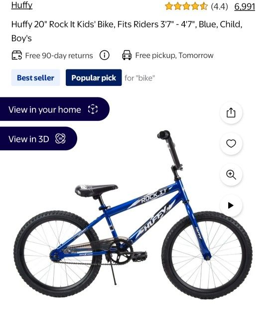 20" Boys Bike