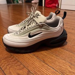 Nike Air Max Portal Cream and Green Sneakers