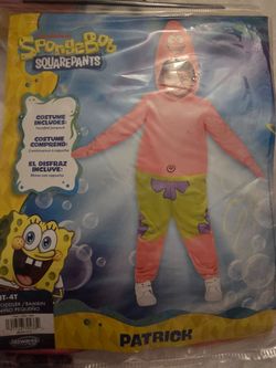 SpongeBob Patrick Star Toddler Halloween Costume
