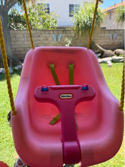 Little girl swing