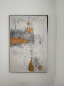40” x 60” Large Framed Abstract Canvas Wall Art