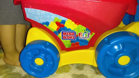 Mega blocks wagon only block not included