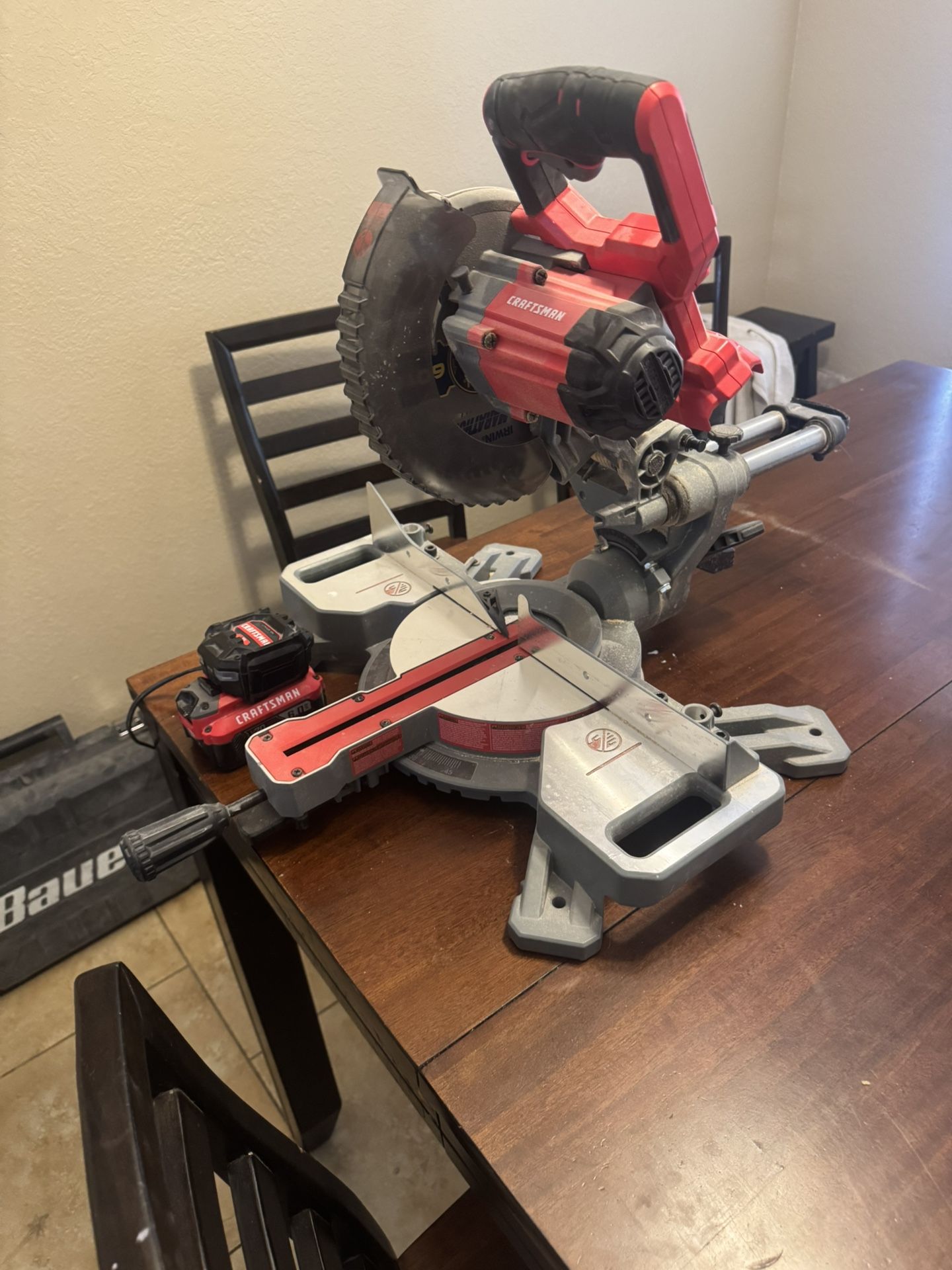 Craftsman V20 7 1/4” Chop Saw Miter Saw