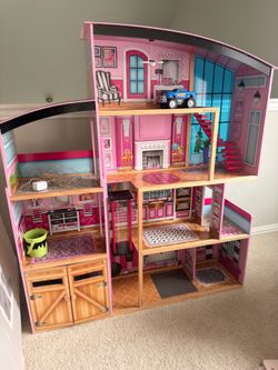 KidKraft Shimmer Mansion Wooden Dollhouse