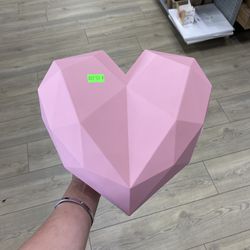 Pink Heart-Shaped Rose