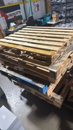 Wood pallets