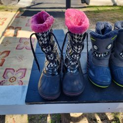 Kids Snow Boots and Jackets