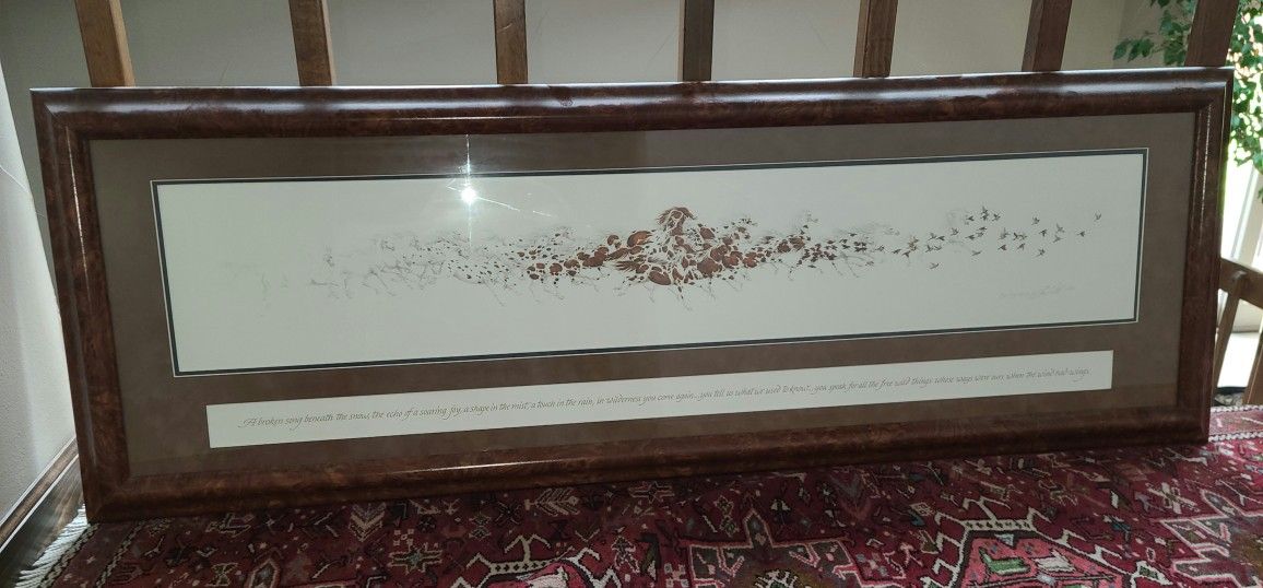 Bev Doolittle When The Wind Had Wings, Signed