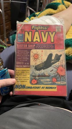 Fighting Navy Comic Book 1966 Year Print Date Number 12 