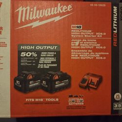Milwaukee 2) 6.0 And Charger Kit