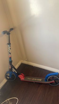 Manual scooter