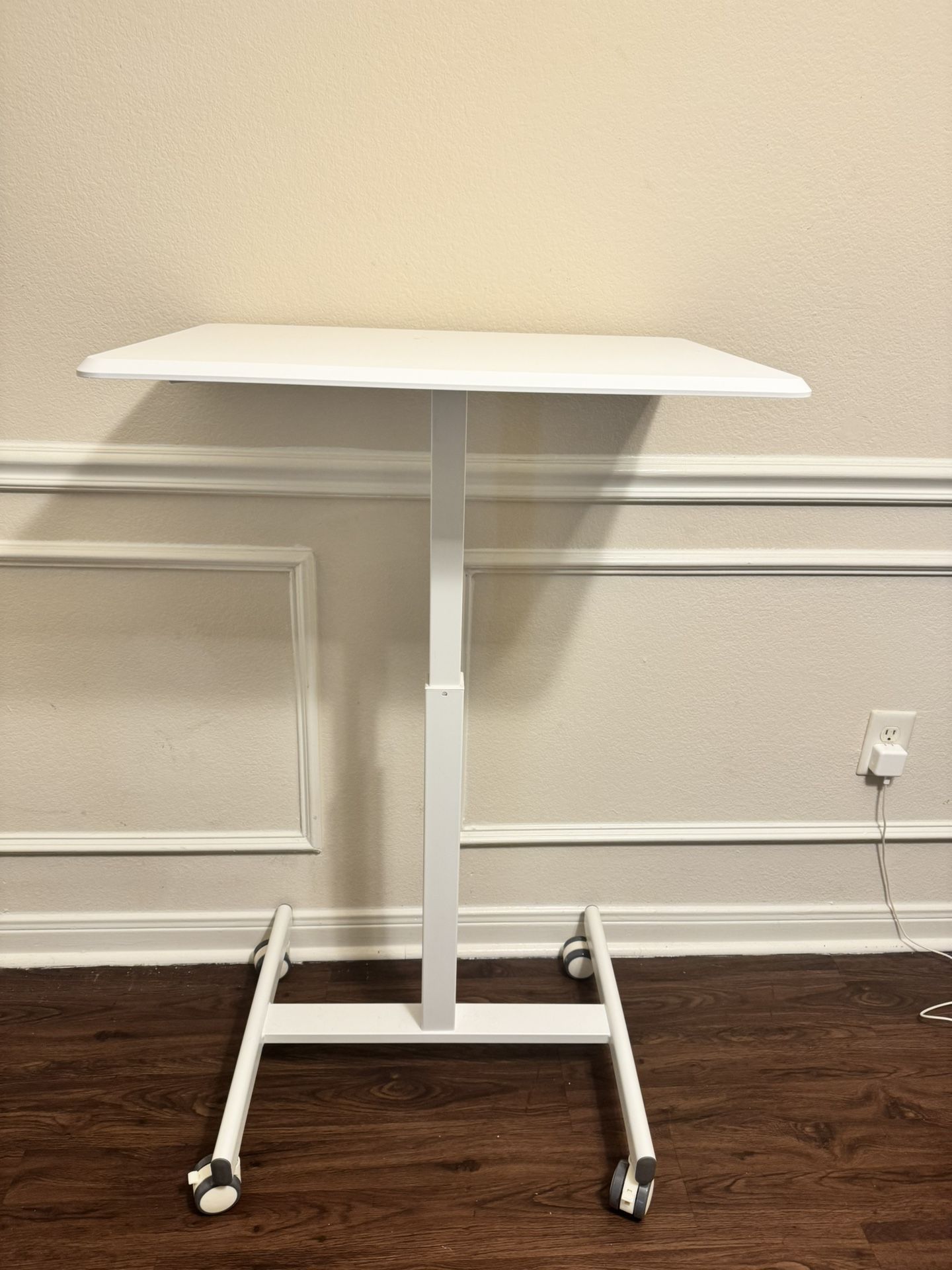Adjustable Height Rolling Desk