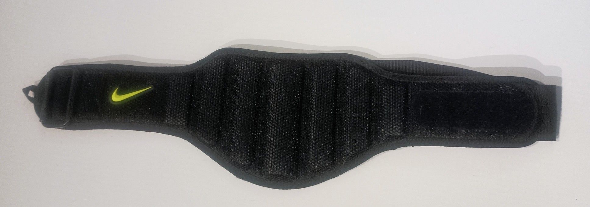 Nike Structured Lifting,Workout,Training Weight Belt 2.0 Black/Volt SZ M