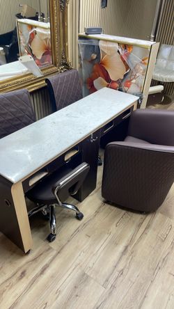 Pedicure table set