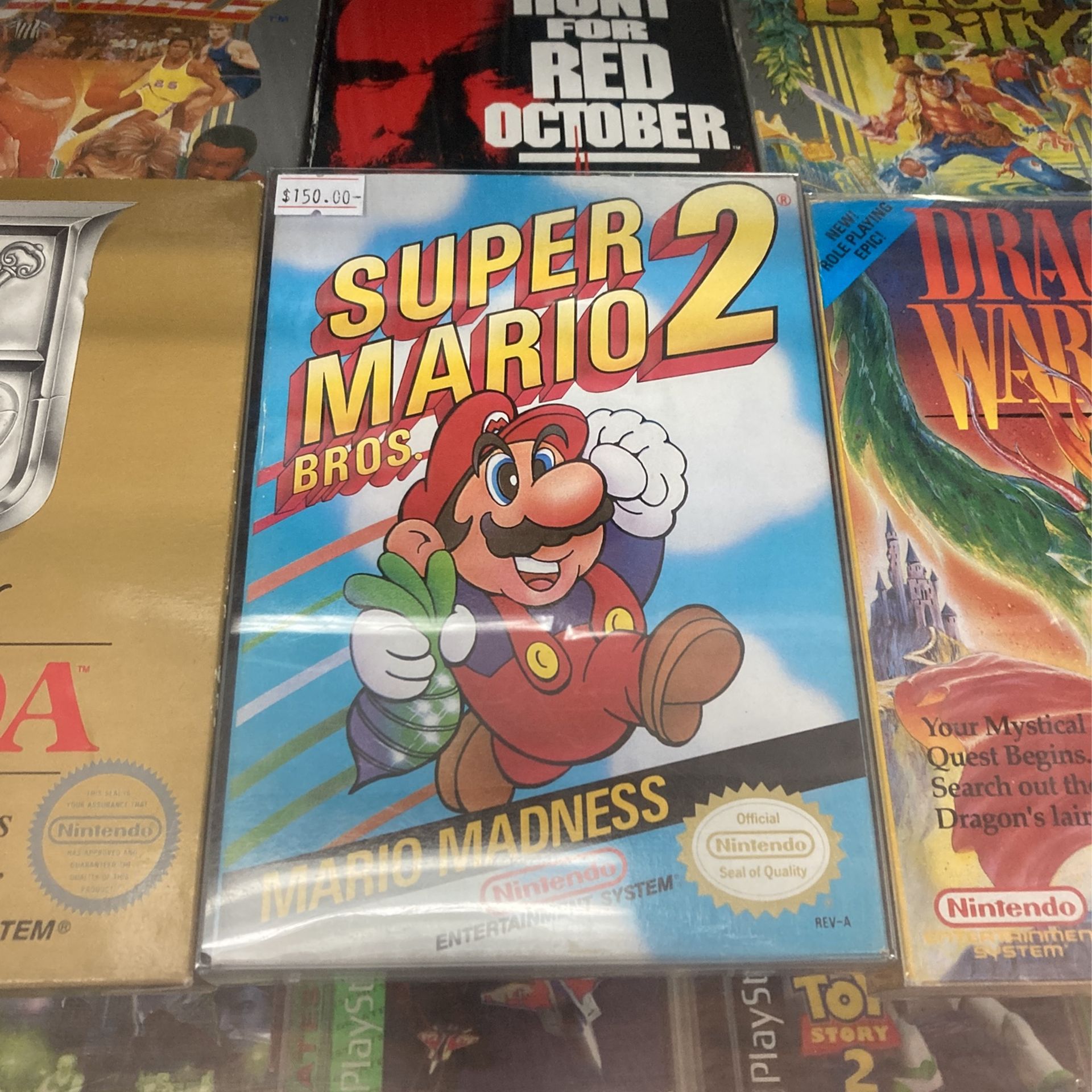 Inbox Super Mario Bros 2 Mario Madness Nintendo Entertainment System Game