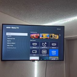 46 Inch TV Onn Roku Tv 