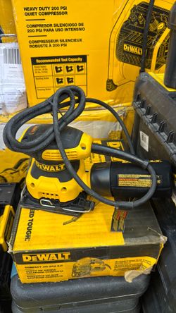 Dewalt electric square sander