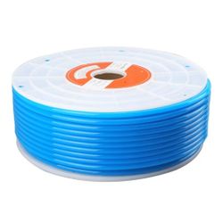 Beduan Pneumatic Tubing Pipe, 6mm x 4mm Blue 541ft/165Meter, Air Compressor PU Hose Line Tube for Fluid Transfe