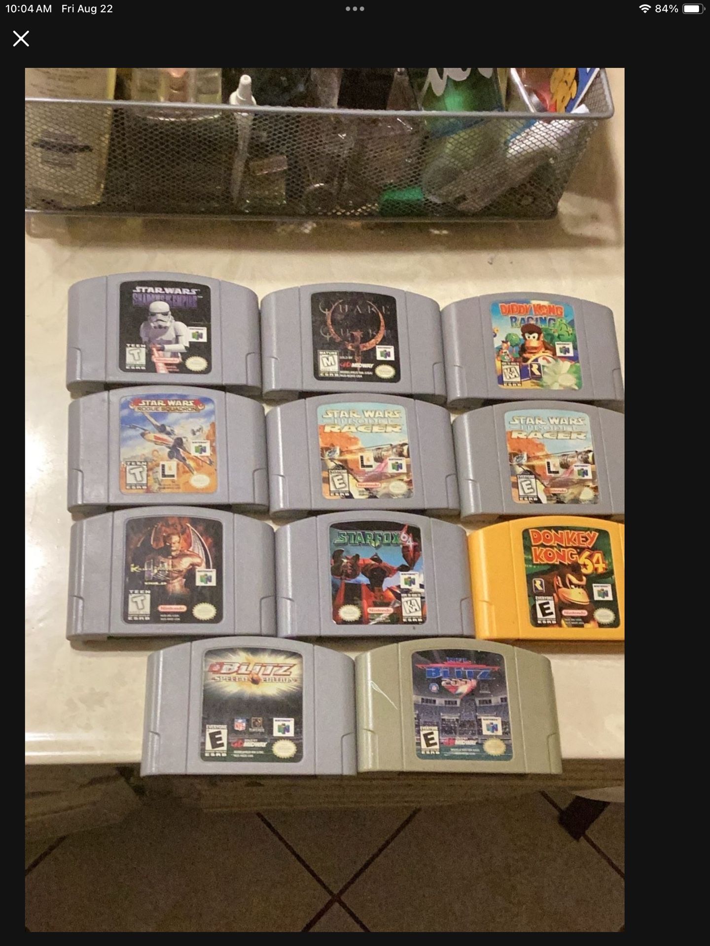 -Nintendo 64 Games-