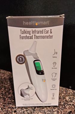 Bilingual Talking Infrared Ear & Forehead Thermometer 