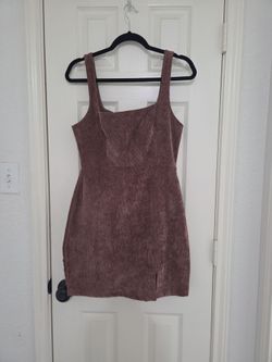 Brown Curderoy Dress M